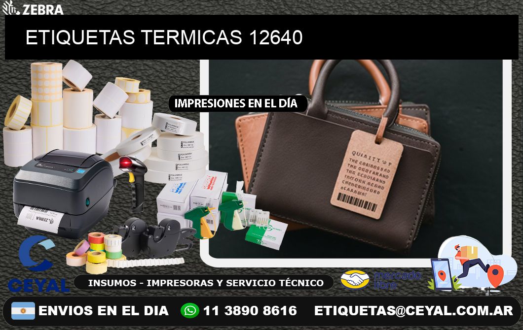 ETIQUETAS TERMICAS 12640