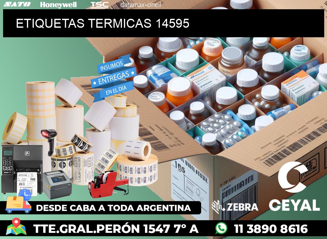 ETIQUETAS TERMICAS 14595