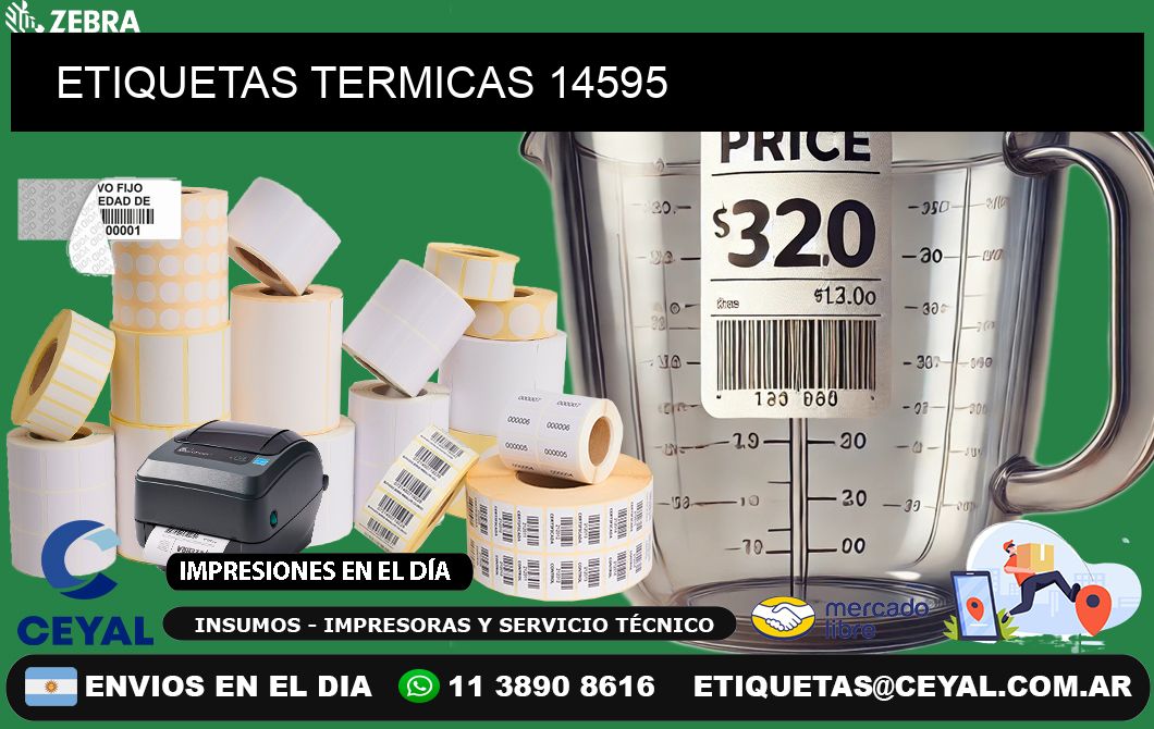 ETIQUETAS TERMICAS 14595
