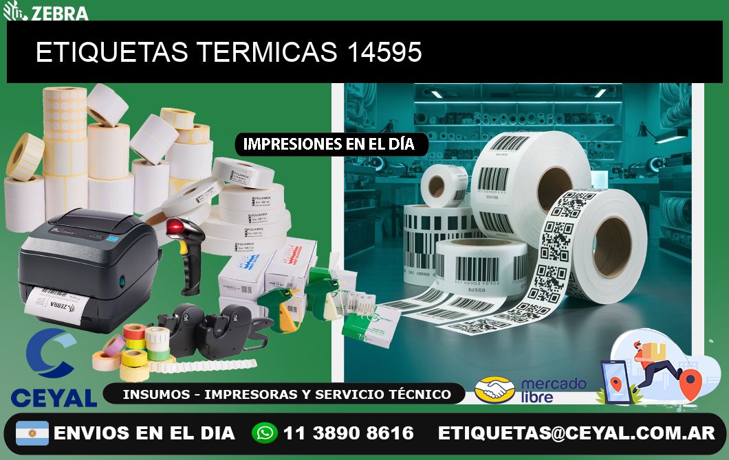 ETIQUETAS TERMICAS 14595