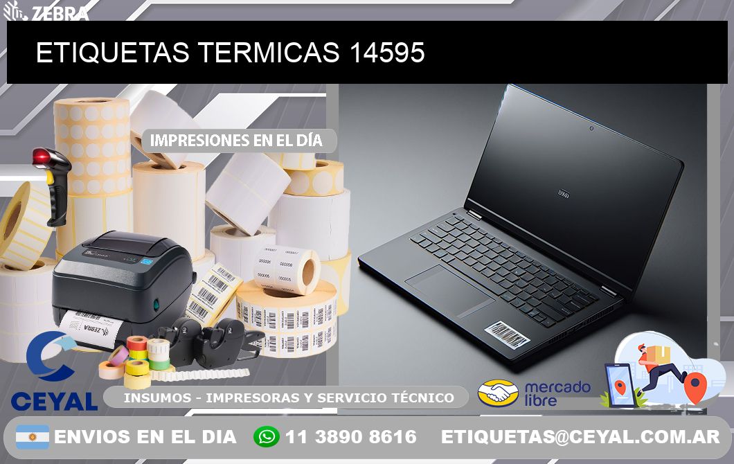 ETIQUETAS TERMICAS 14595