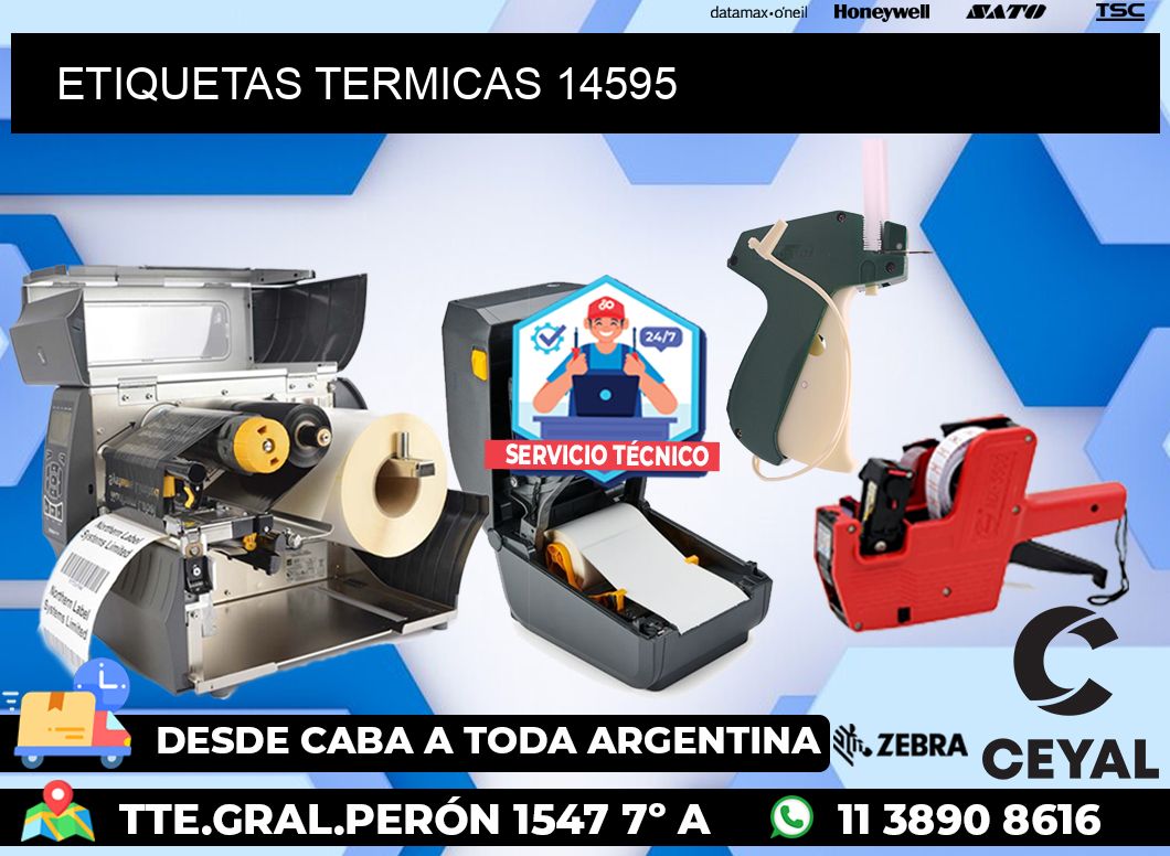 ETIQUETAS TERMICAS 14595