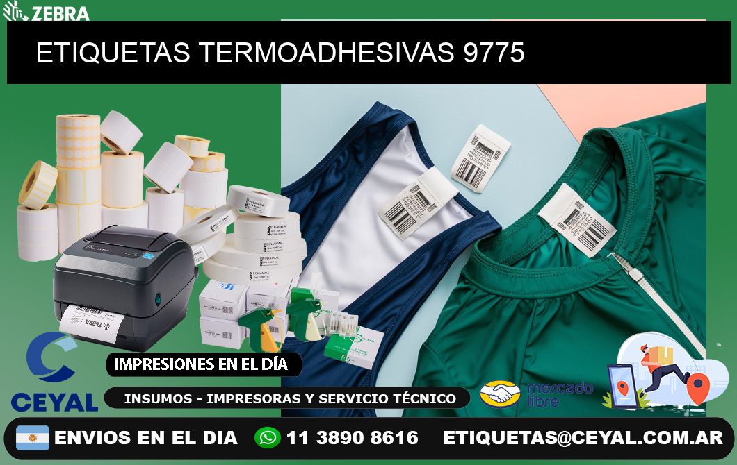ETIQUETAS TERMOADHESIVAS 9775
