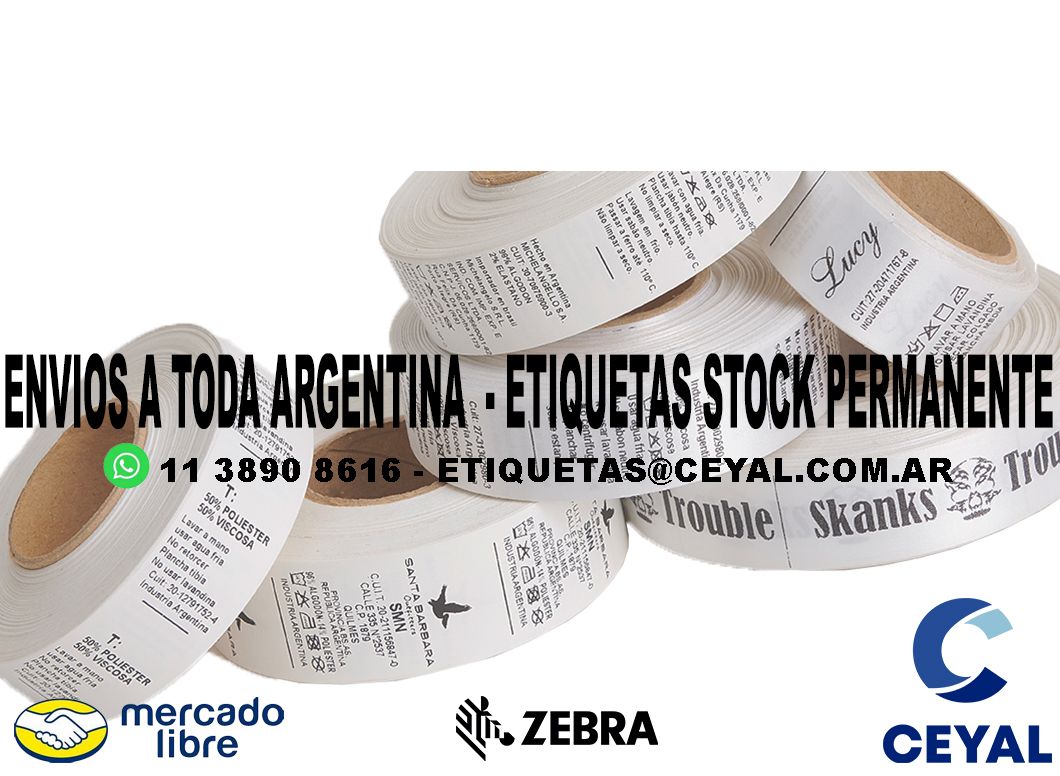 ETIQUETAS TROQUELADAS PERSONALIZADAS 26 x 74
