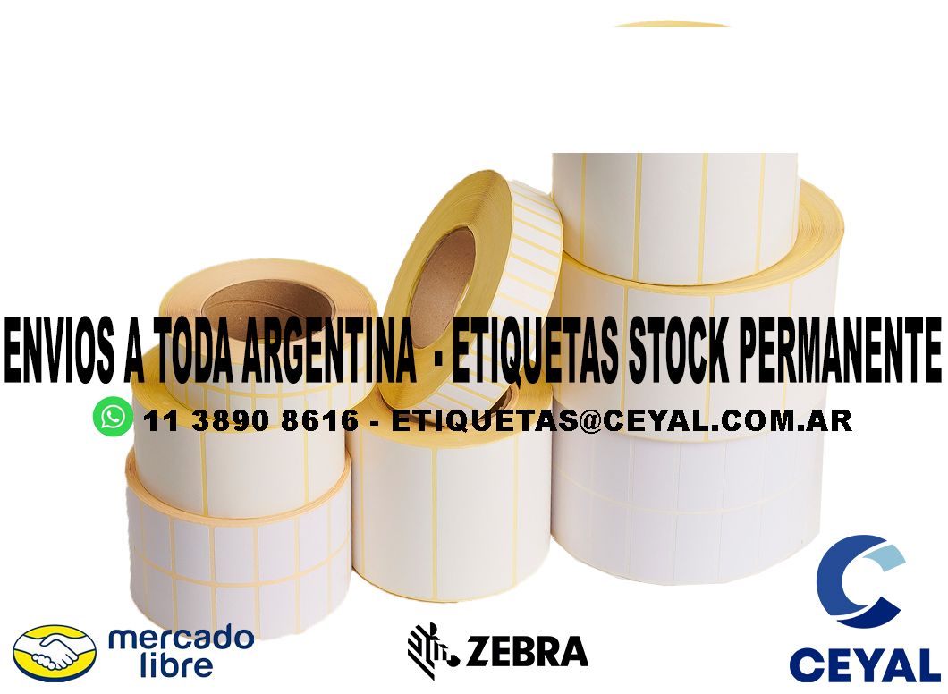 ETIQUETAS TROQUELADAS PERSONALIZADAS 65 x 82