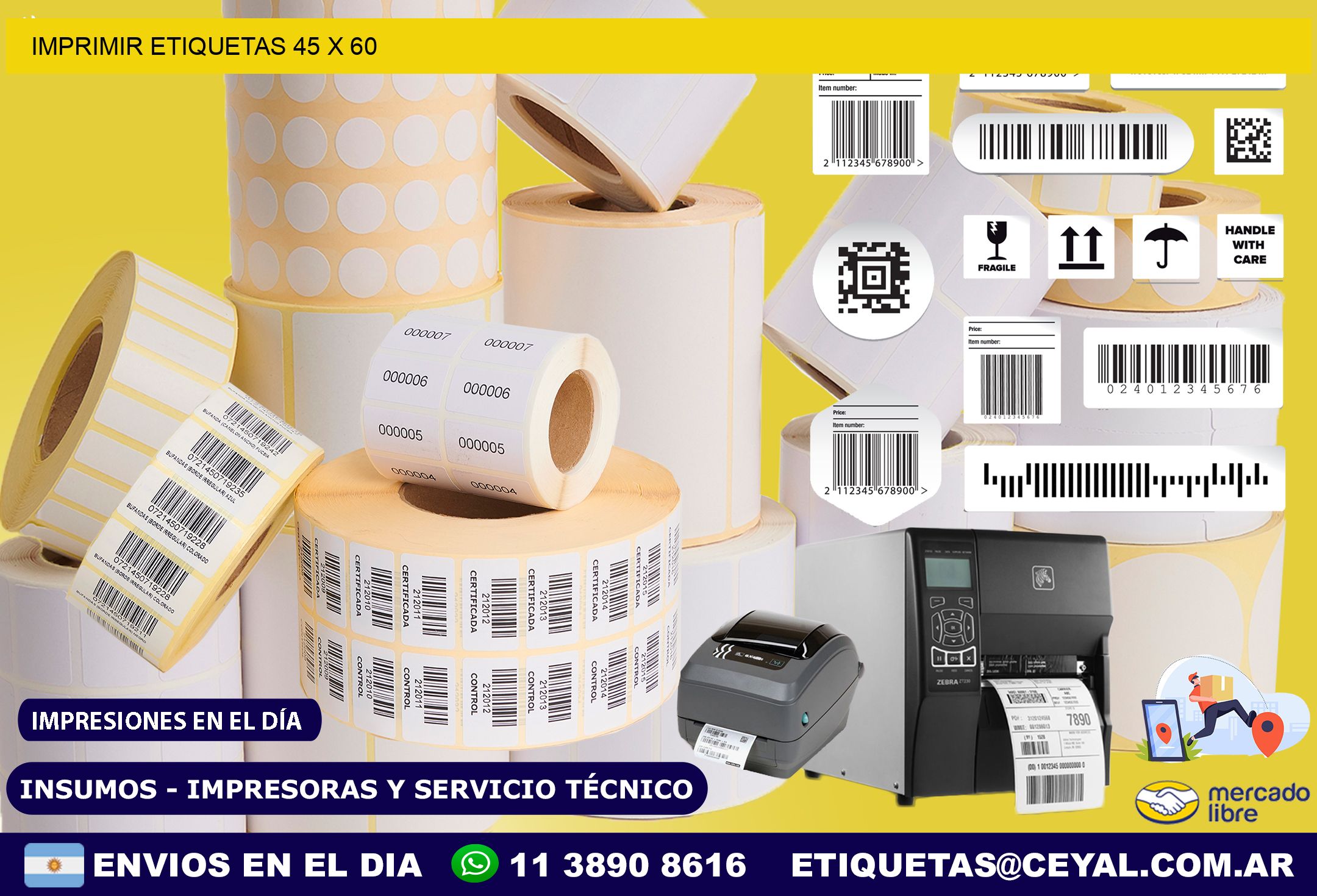 IMPRIMIR ETIQUETAS 45 x 60