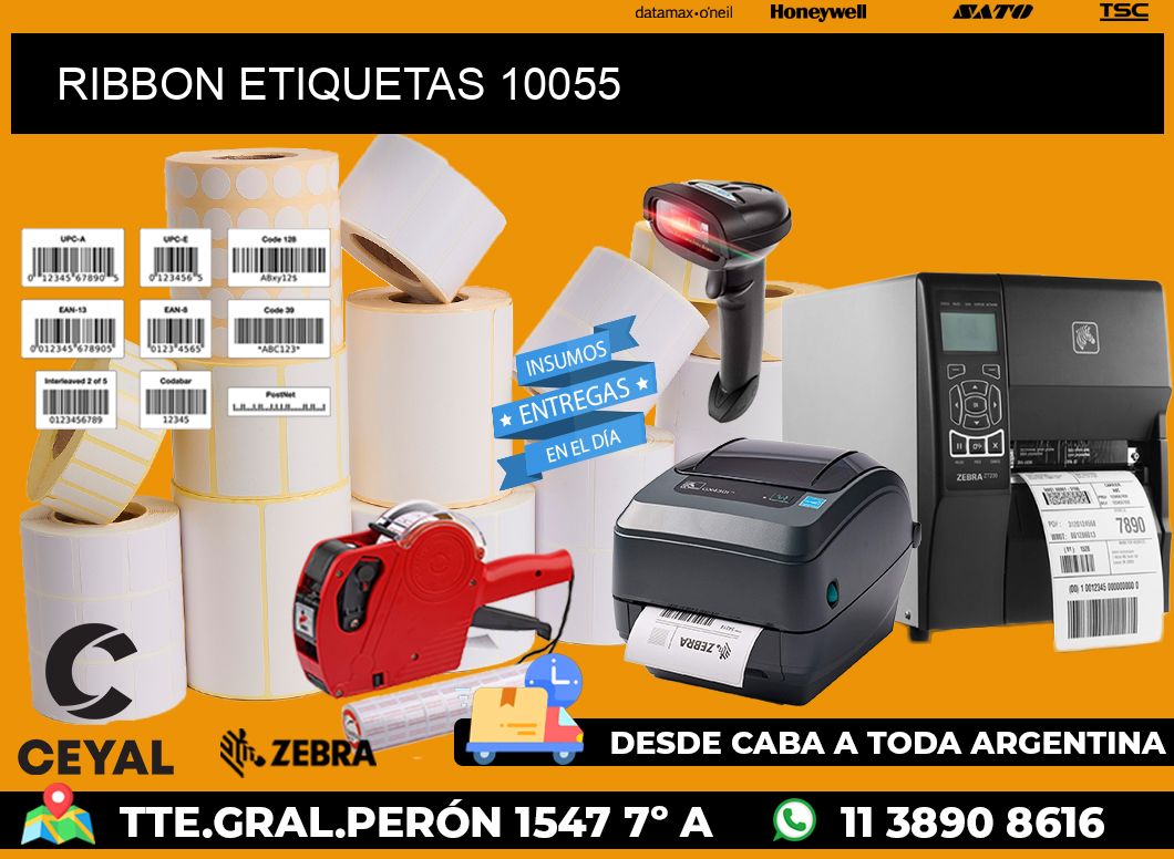 RIBBON ETIQUETAS 10055