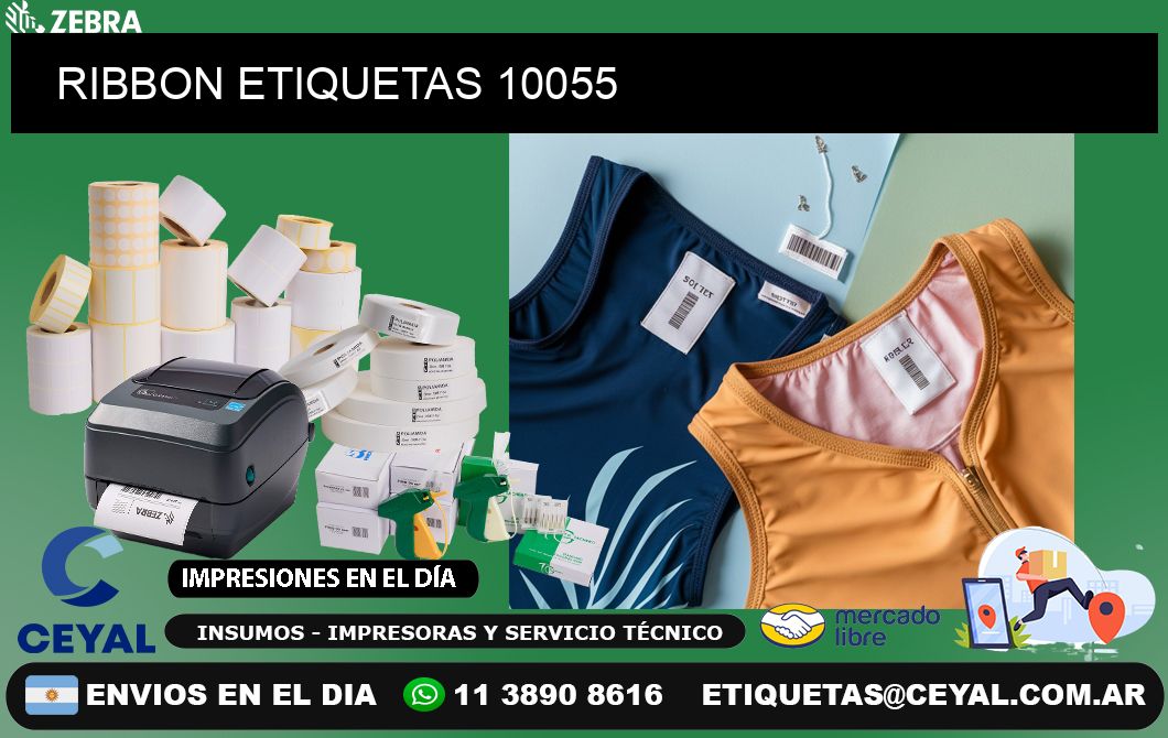 RIBBON ETIQUETAS 10055