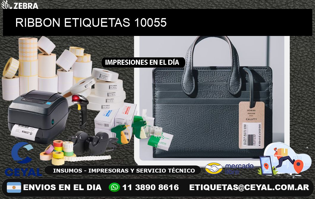 RIBBON ETIQUETAS 10055