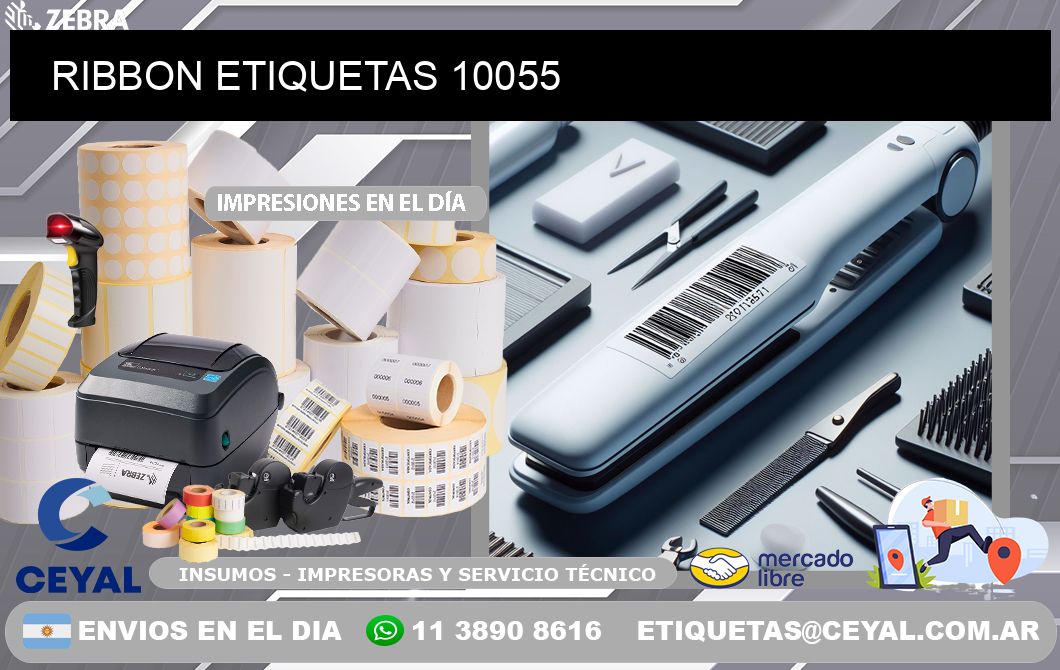 RIBBON ETIQUETAS 10055