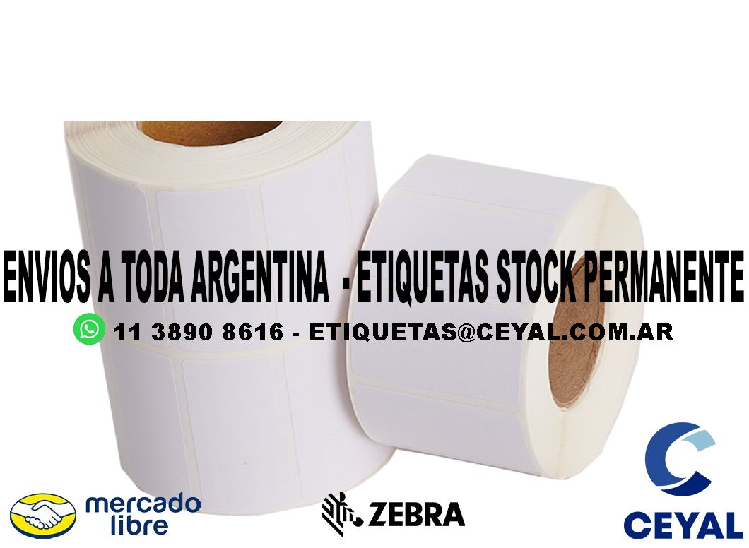 73 ETIQUETAS PAPEL TERMICO 98 x 28 X50000 UNIDADES