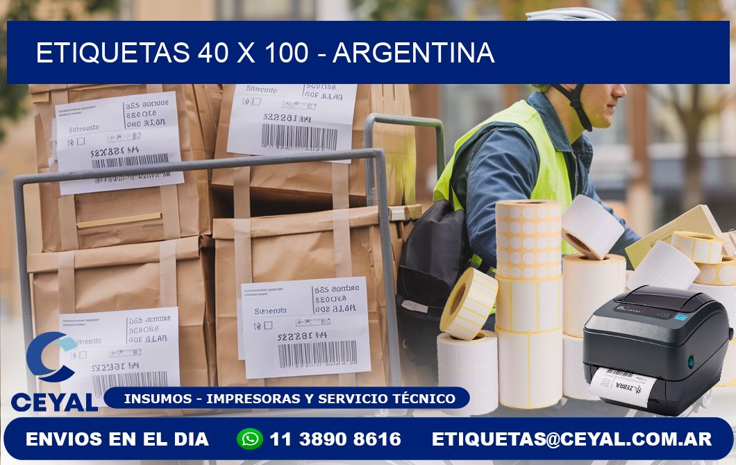 ETIQUETAS 40 x 100 - ARGENTINA