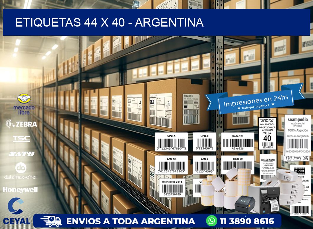 ETIQUETAS 44 x 40 – ARGENTINA