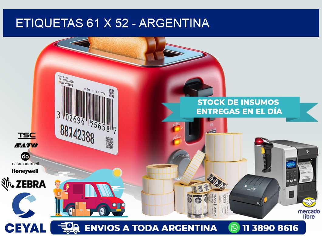 ETIQUETAS 61 x 52 – ARGENTINA