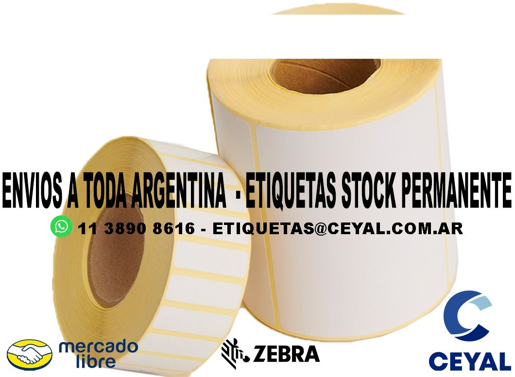 ETIQUETAS 65 x 74 - ARGENTINA