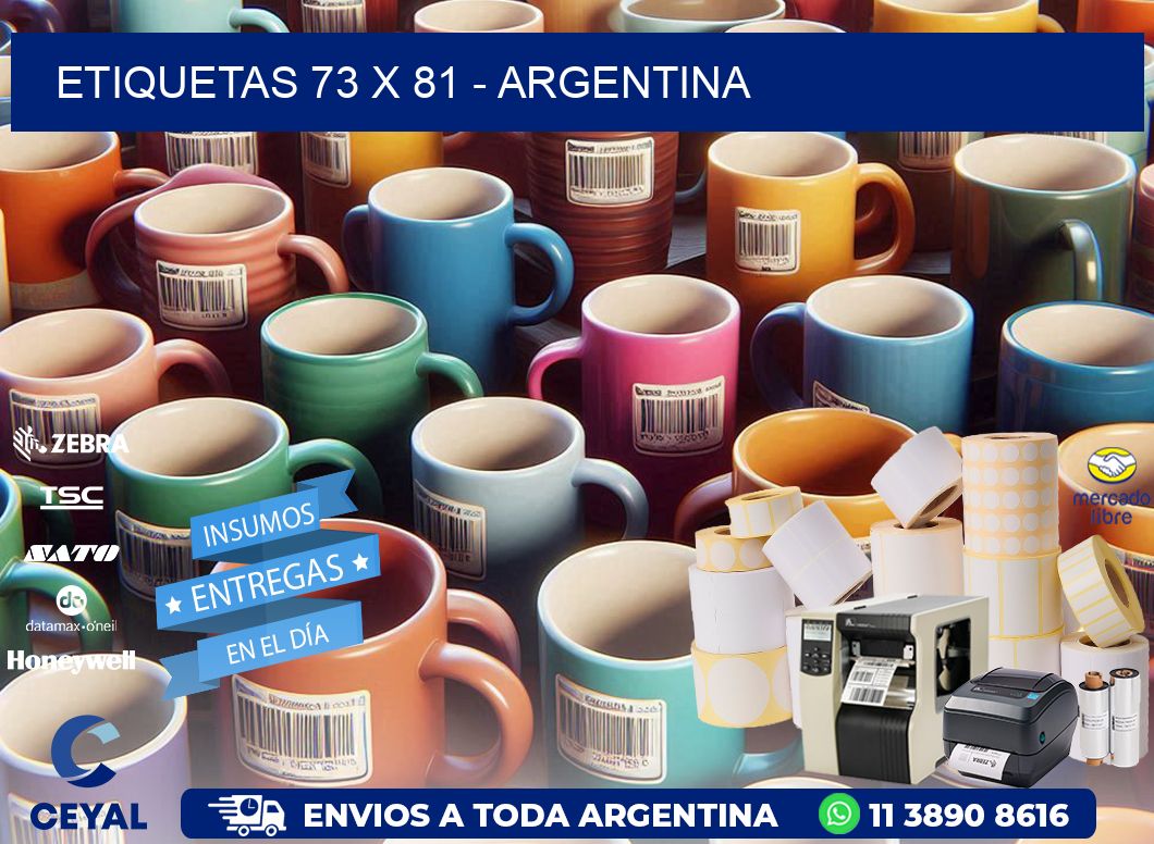 ETIQUETAS 73 x 81 - ARGENTINA