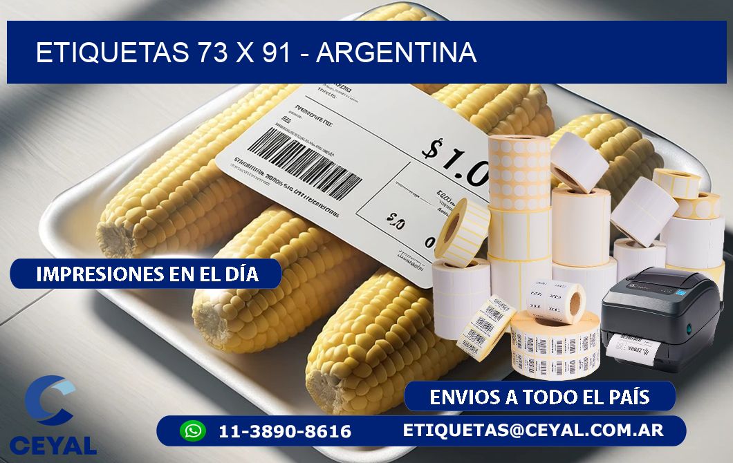 ETIQUETAS 73 x 91 - ARGENTINA