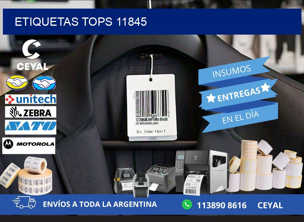 ETIQUETAS TOPS 11845