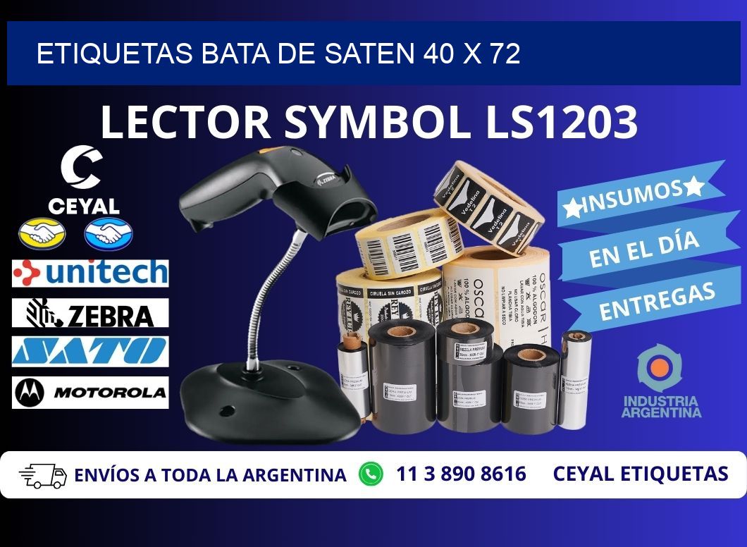 ETIQUETAS BATA DE SATEN 40 x 72