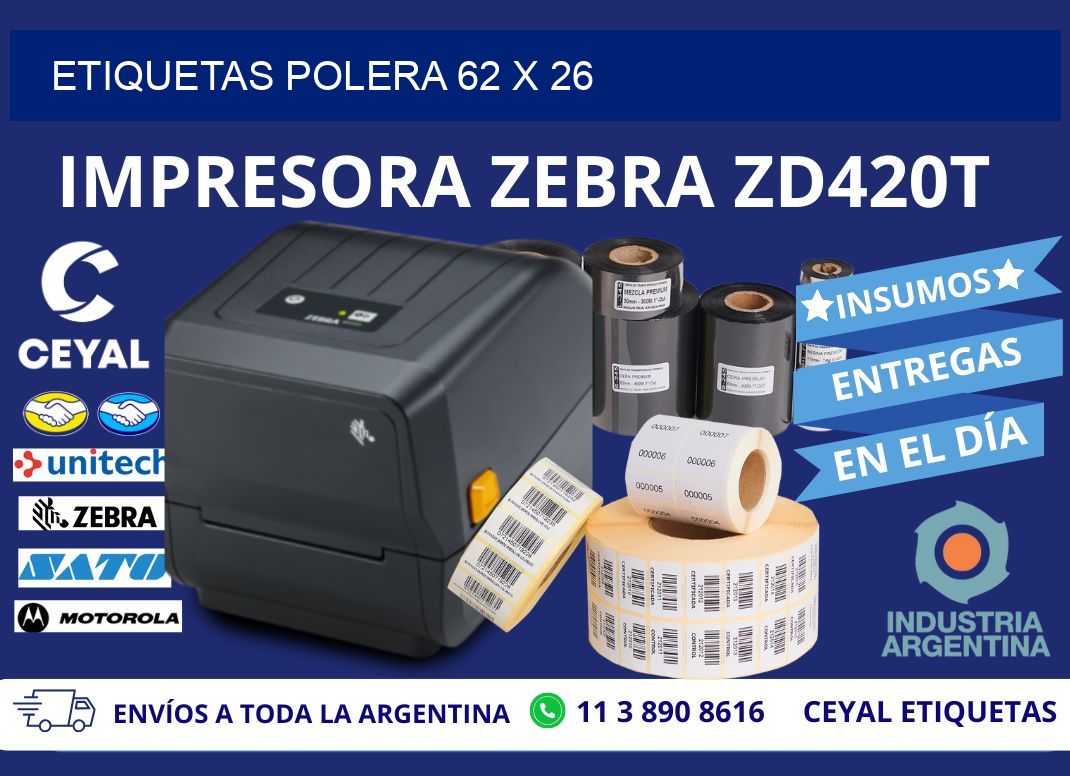 ETIQUETAS POLERA 62 x 26