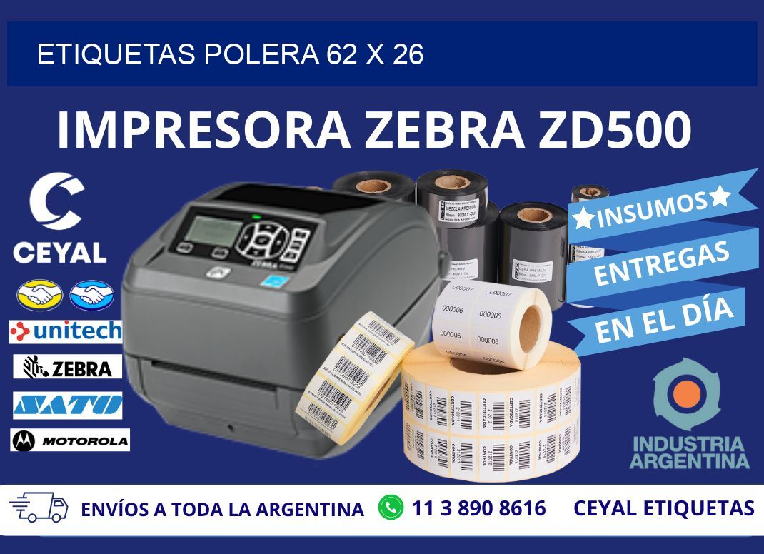 ETIQUETAS POLERA 62 x 26