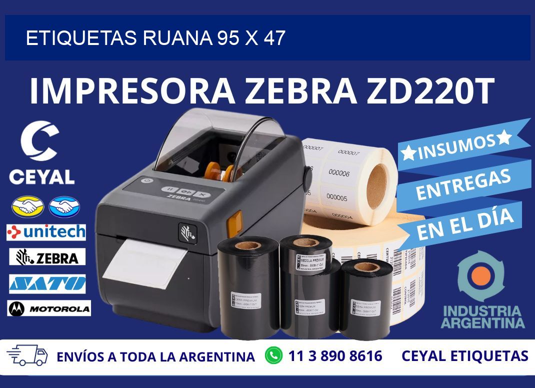 ETIQUETAS RUANA 95 x 47