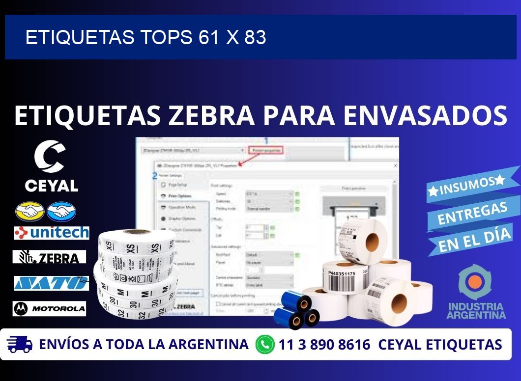 ETIQUETAS TOPS 61 x 83