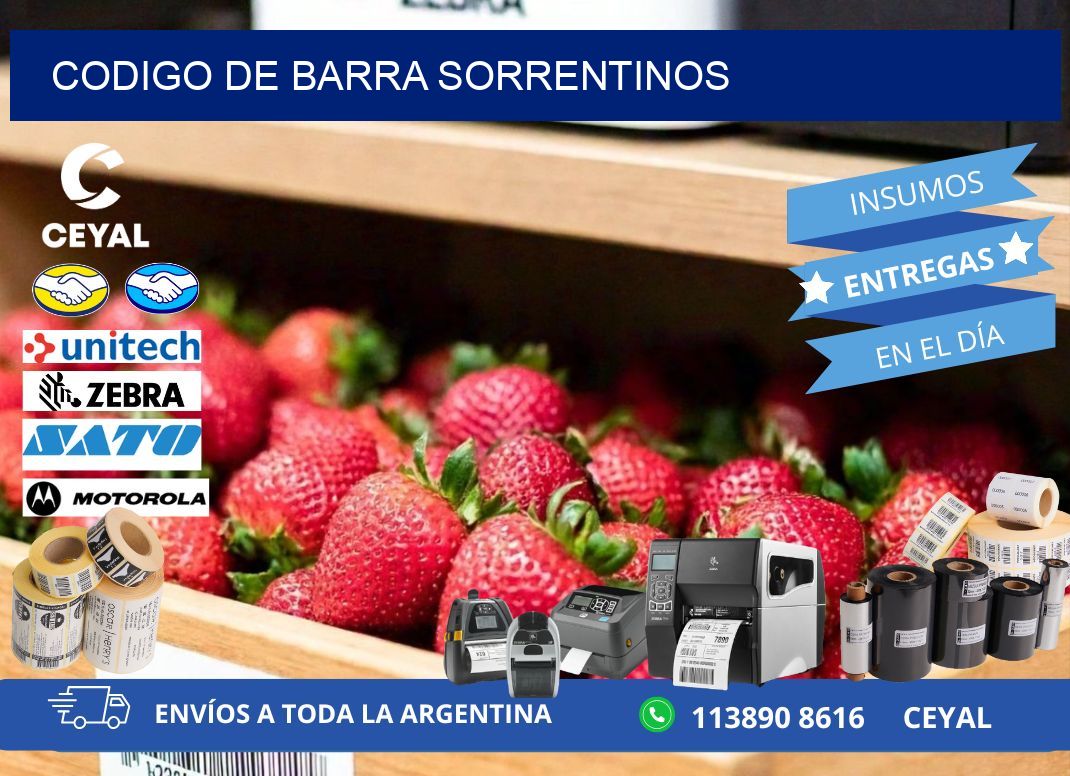 codigo de barra SORRENTINOS