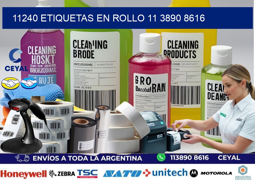 11240 ETIQUETAS EN ROLLO 11 3890 8616