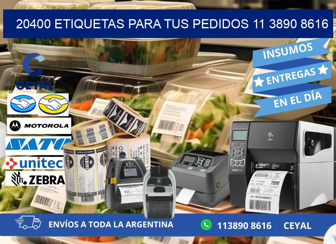 20400 ETIQUETAS PARA TUS PEDIDOS 11 3890 8616