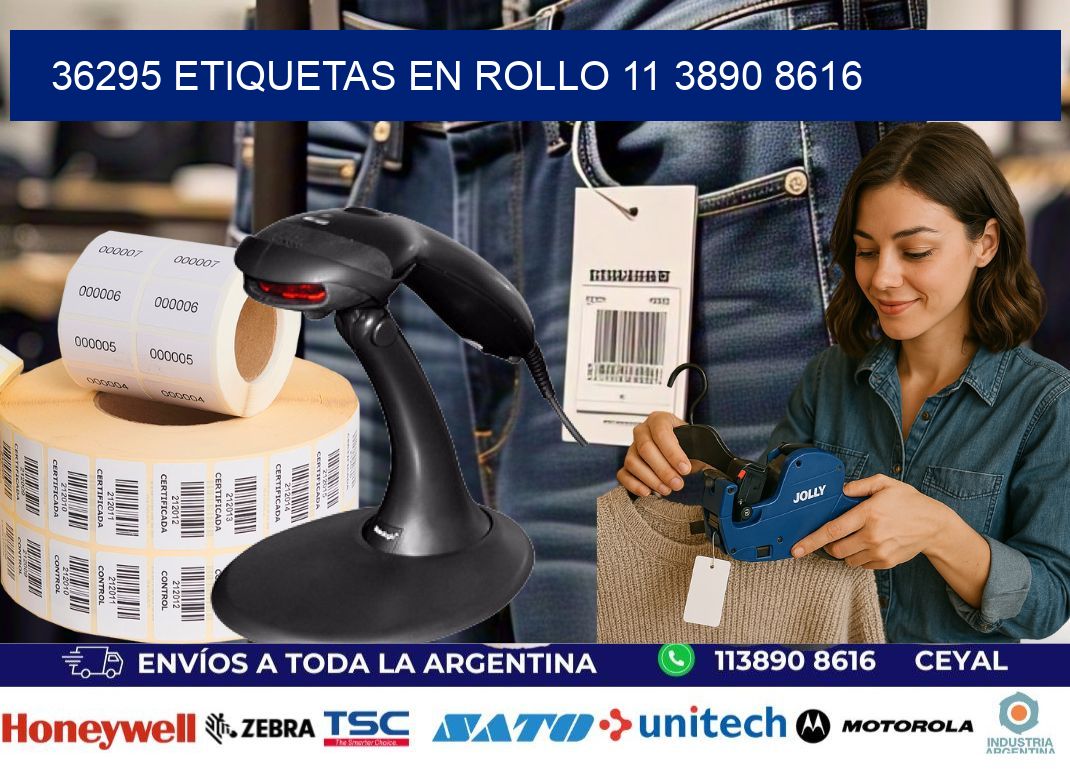 36295 ETIQUETAS EN ROLLO 11 3890 8616