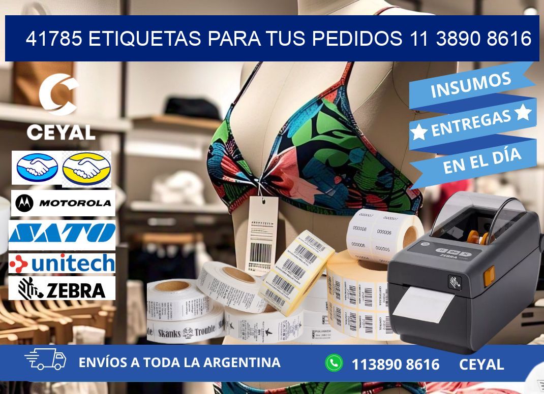 41785 ETIQUETAS PARA TUS PEDIDOS 11 3890 8616
