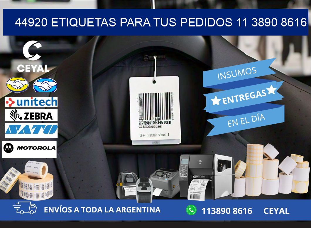 44920 ETIQUETAS PARA TUS PEDIDOS 11 3890 8616