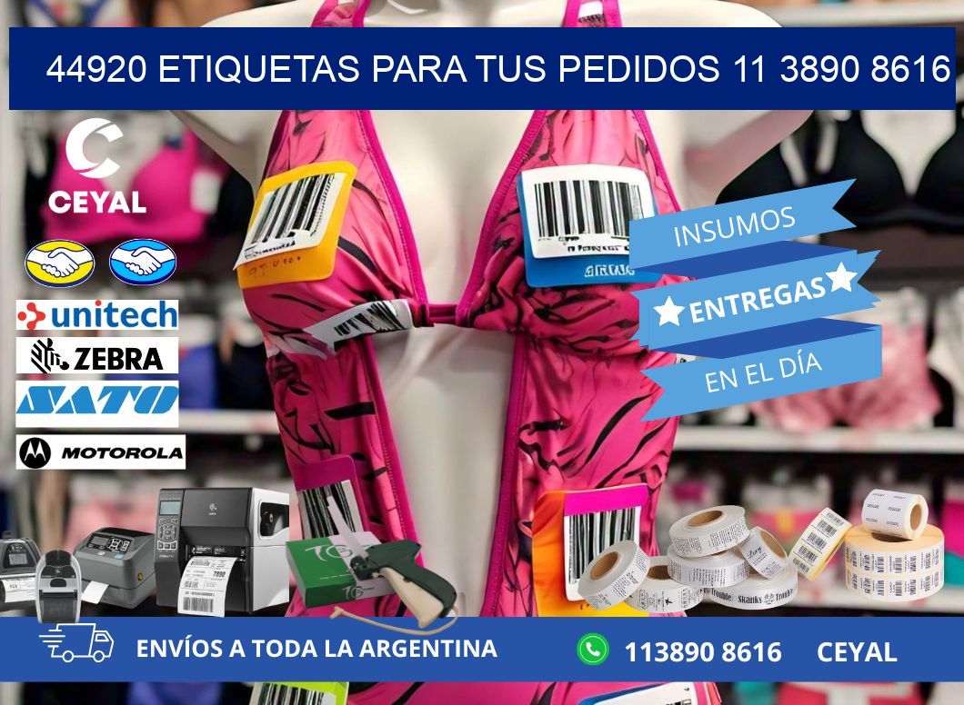 44920 ETIQUETAS PARA TUS PEDIDOS 11 3890 8616