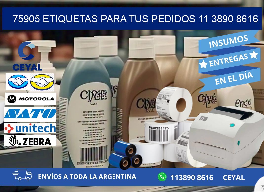 75905 ETIQUETAS PARA TUS PEDIDOS 11 3890 8616