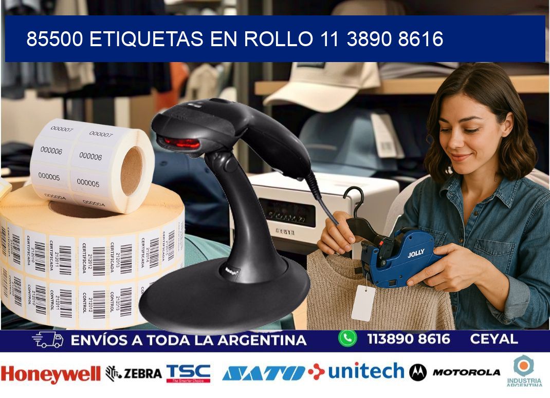 85500 ETIQUETAS EN ROLLO 11 3890 8616