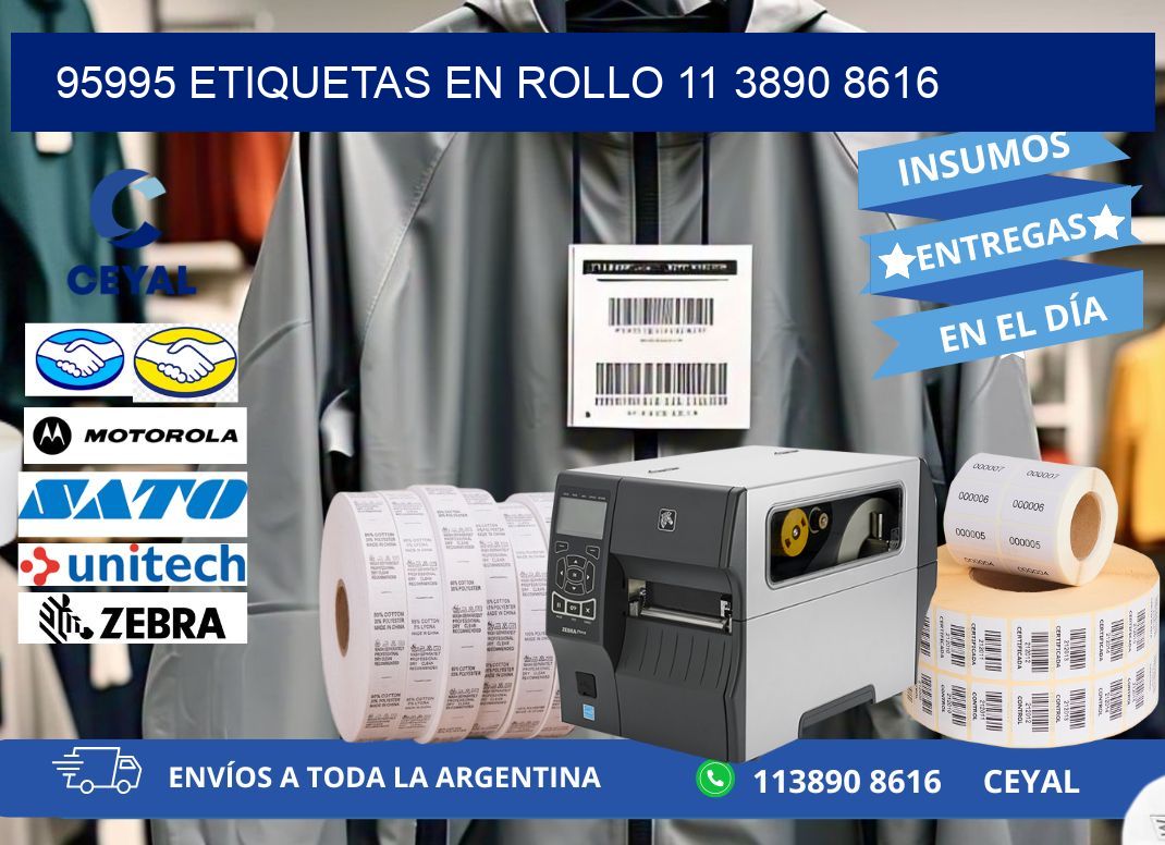 95995 ETIQUETAS EN ROLLO 11 3890 8616
