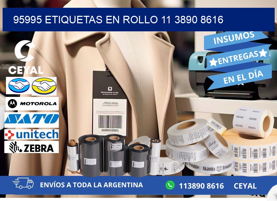 95995 ETIQUETAS EN ROLLO 11 3890 8616