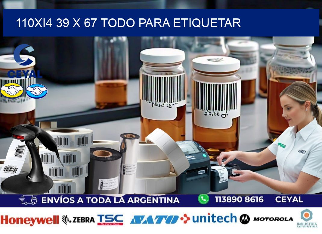 110Xi4 39 x 67 TODO PARA ETIQUETAR