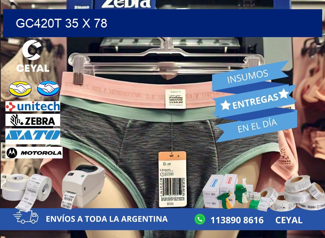 GC420T 35 x 78