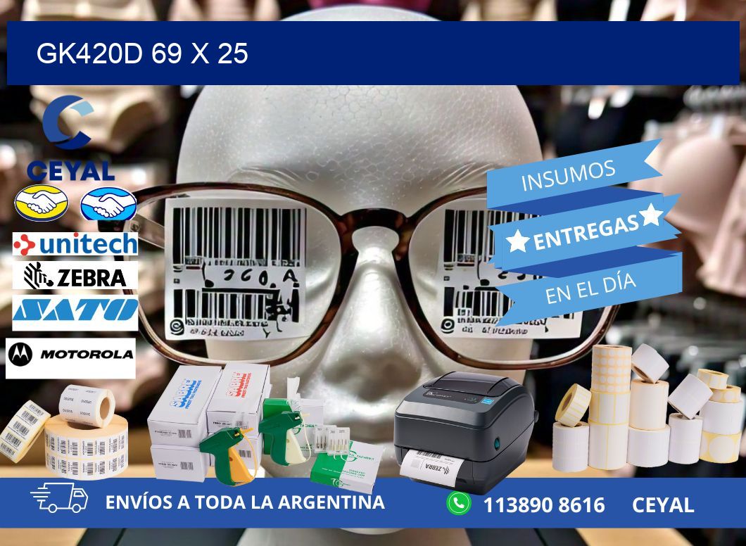GK420D 69 x 25