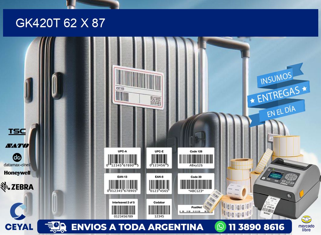 GK420T 62 x 87