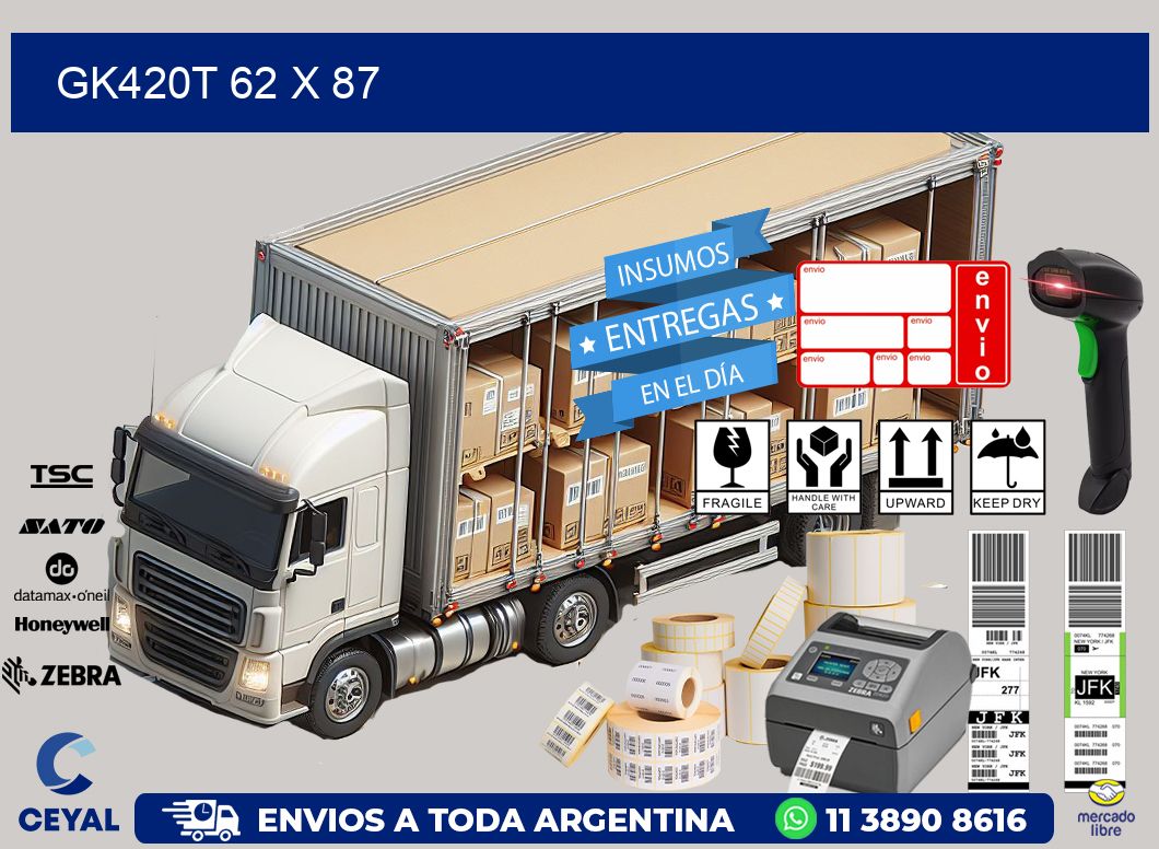 GK420T 62 x 87