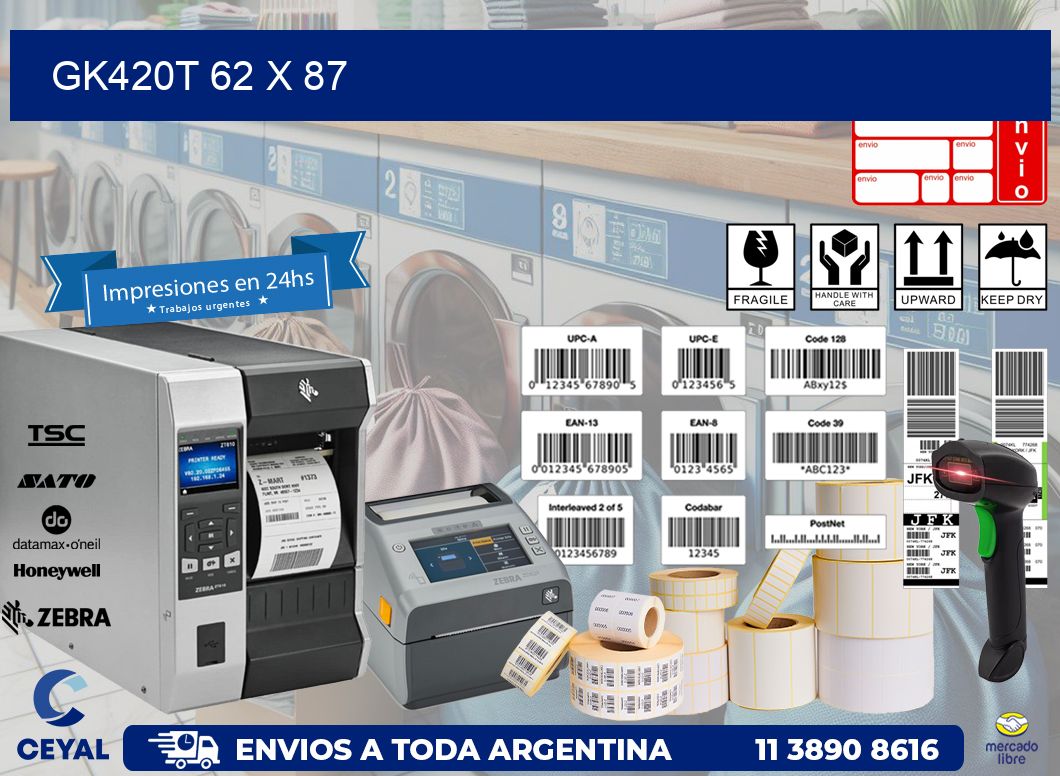 GK420T 62 x 87
