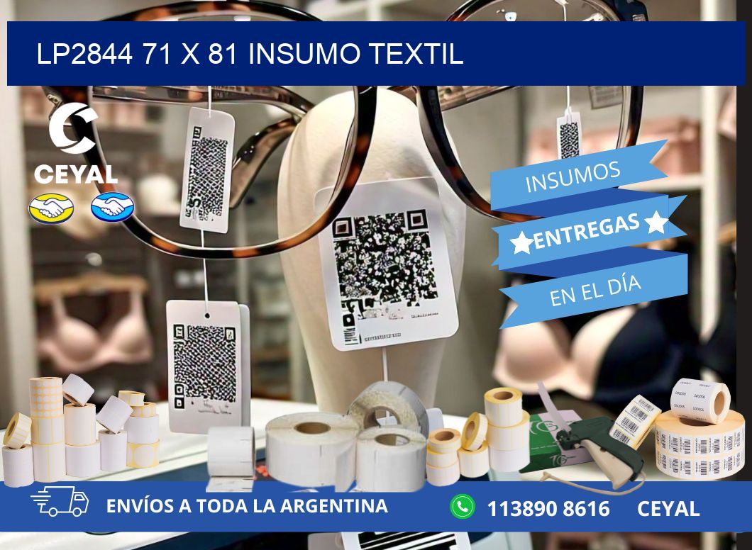 LP2844 71 x 81 INSUMO TEXTIL
