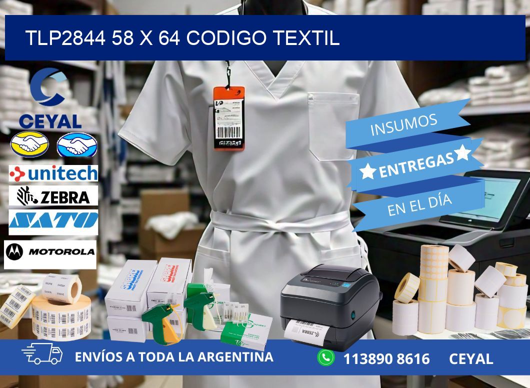TLP2844 58 x 64 CODIGO TEXTIL