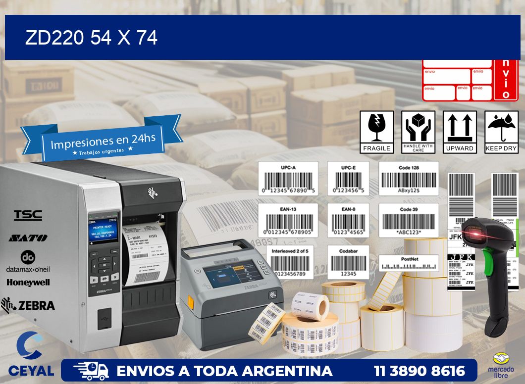 ZD220 54 x 74