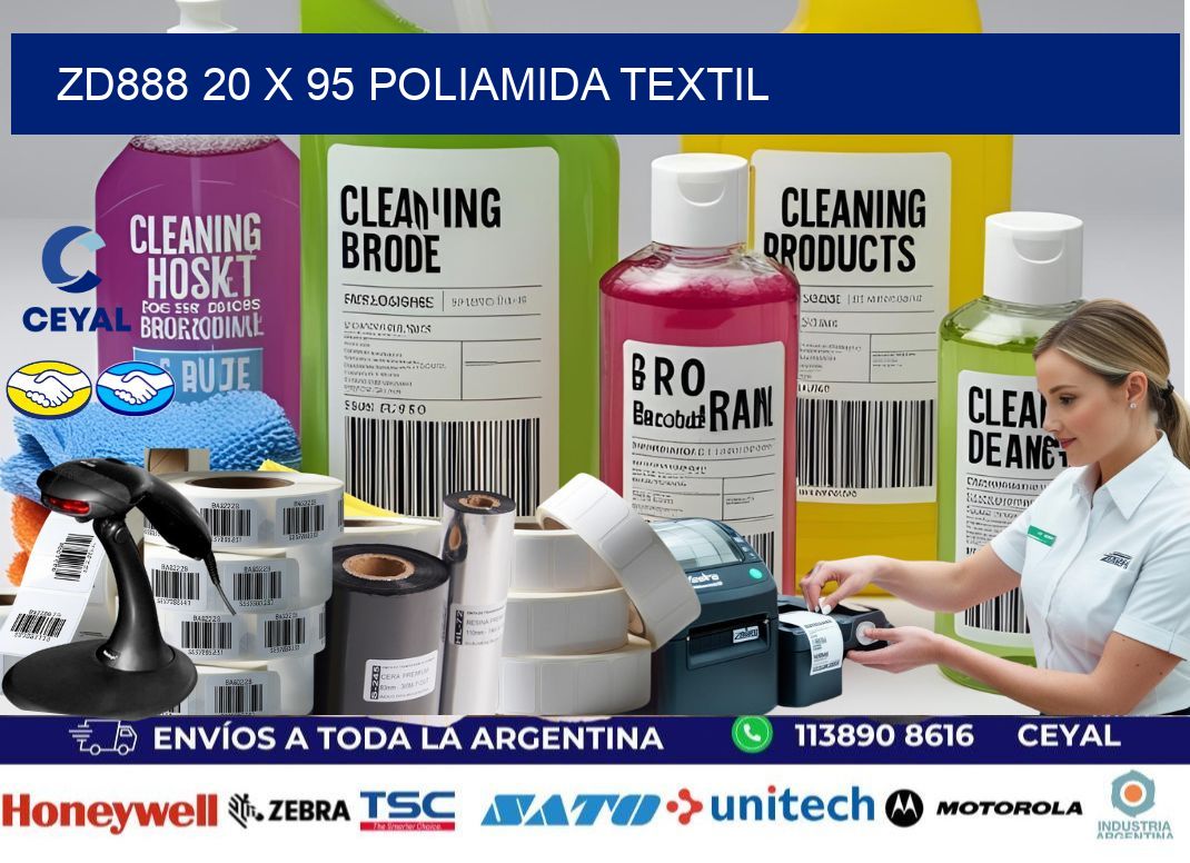 ZD888 20 x 95 POLIAMIDA TEXTIL