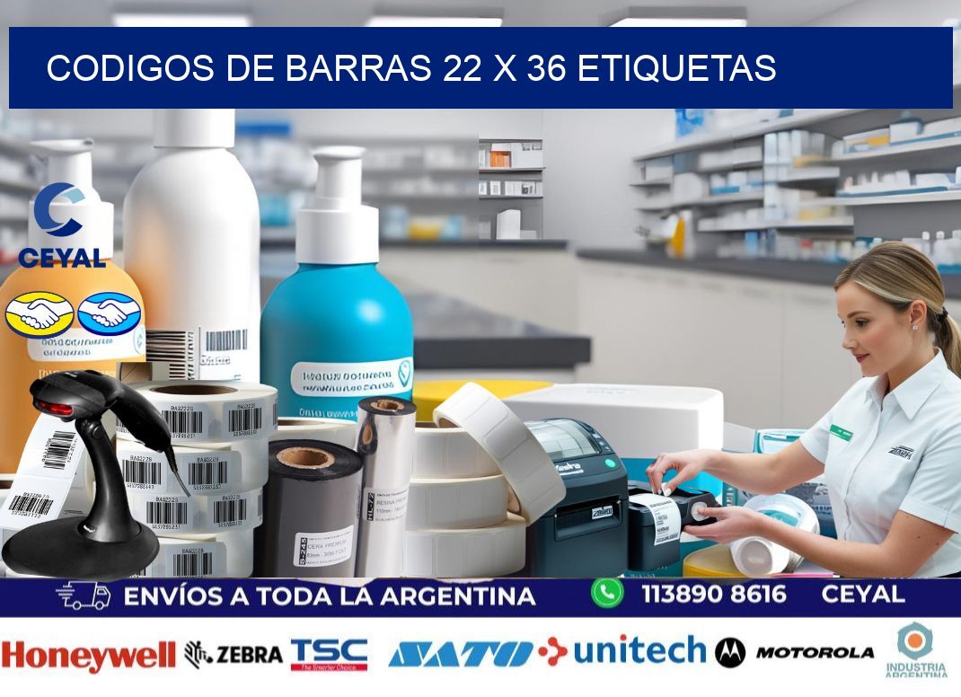 codigos de barras 22 x 36 etiquetas
