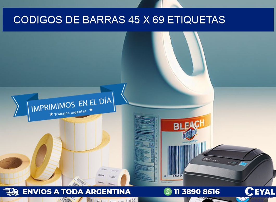 codigos de barras 45 x 69 etiquetas